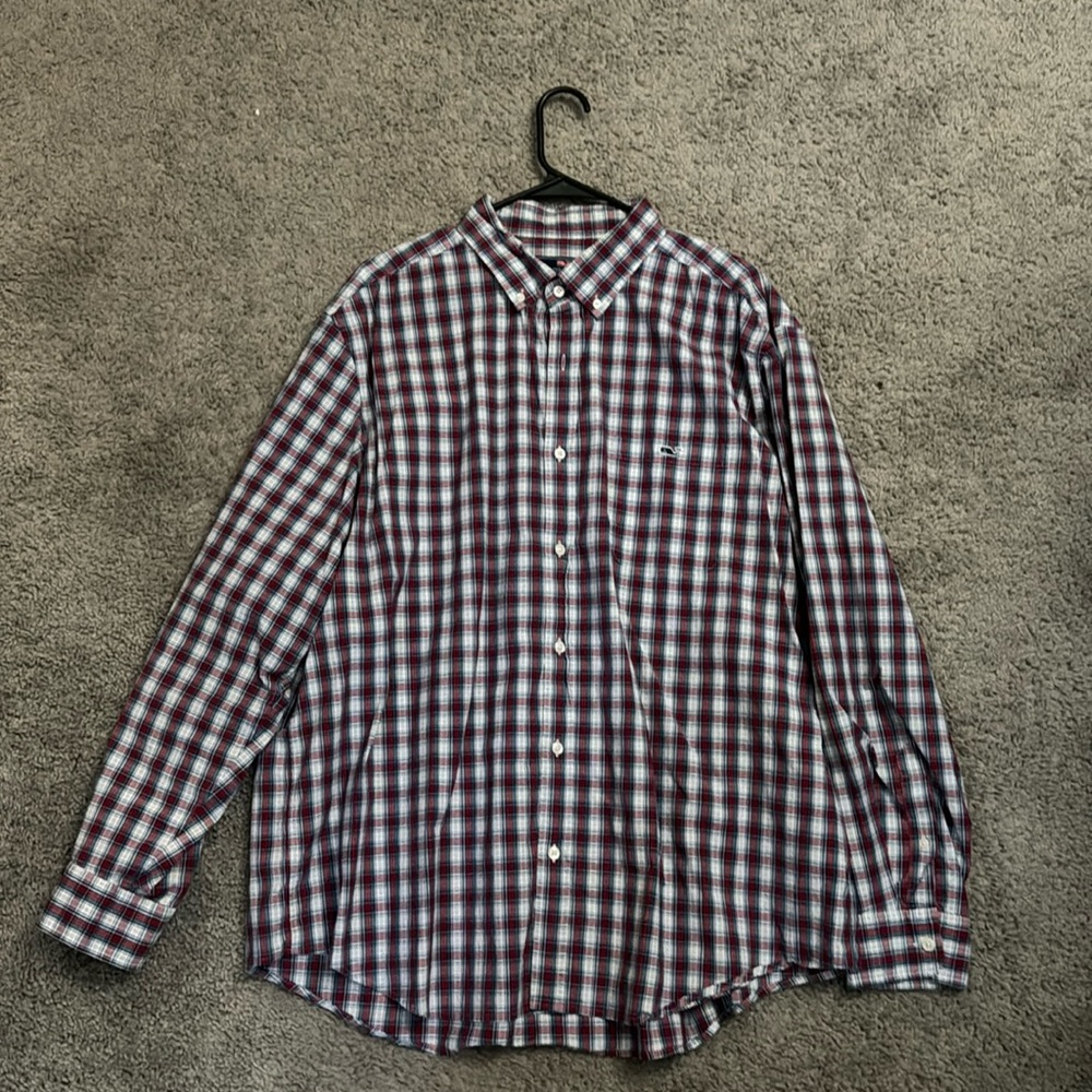 Men’s Vineyard Vines Classic Fit Tucker Button Down Shirt XXL